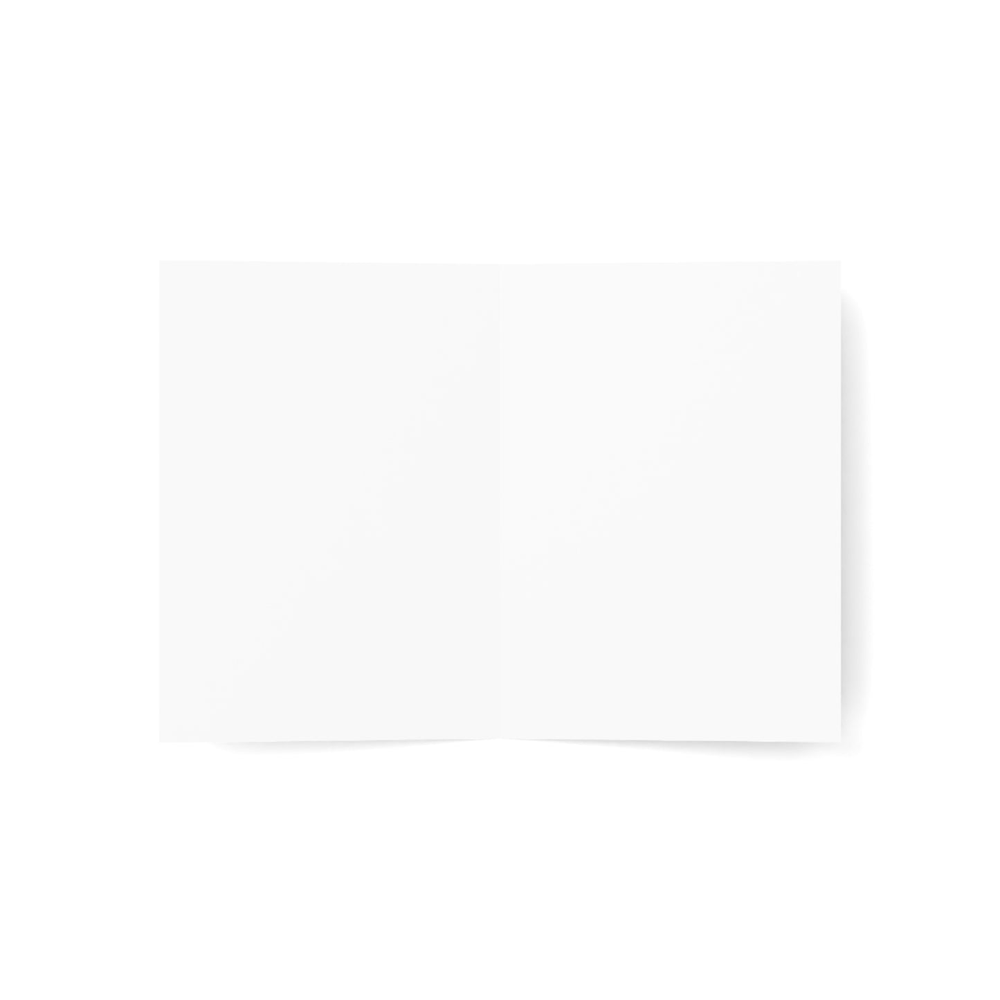 Happy Birthday Cat Illustration Greeting Card | Funny Cat Birthday Card