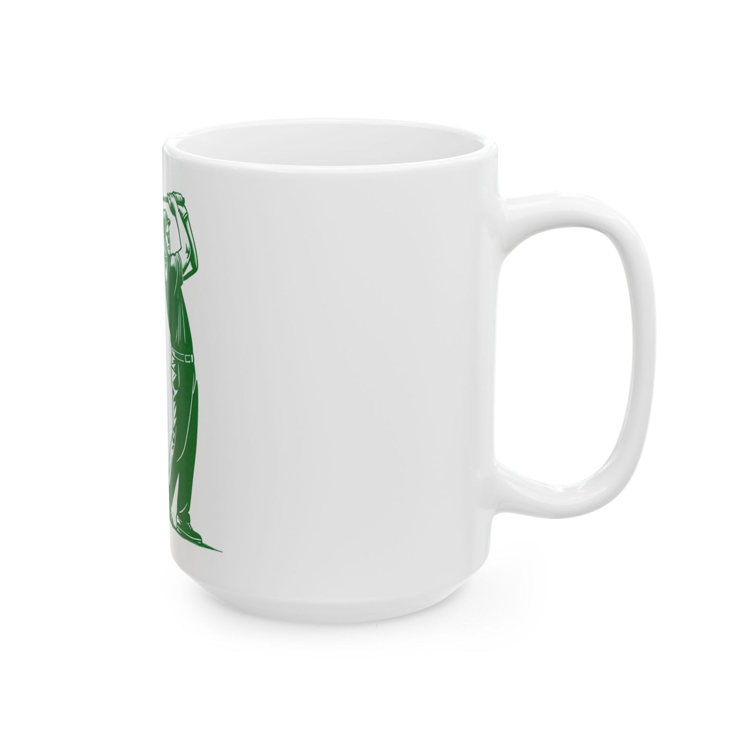 Best Dad by Par Golf Mug — Funny Father’s Day Ceramic Coffee Cup (11oz, 15oz)