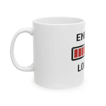Energy Loading Mug — Pixel Progress Bar Coffee Cup (11oz, 15oz)